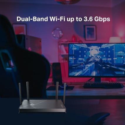 TP-Link - Tvåbands Wi-Fi 7 router