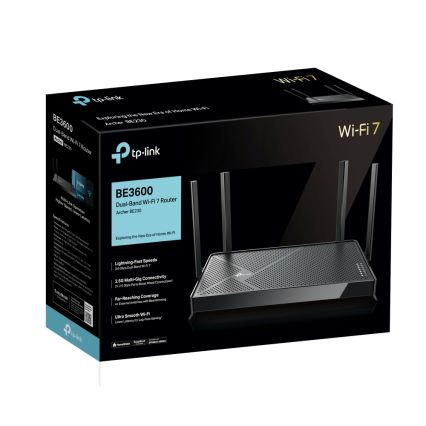 TP-Link - Tvåbands Wi-Fi 7 router