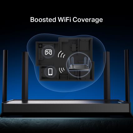 TP-Link - Tvåbands Wi‑Fi 7-router Archer BE230