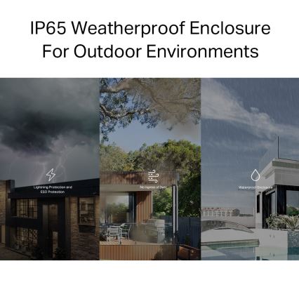 TP-Link - utomhus-/inomhusenhet för Mesh Wi‑Fi 6