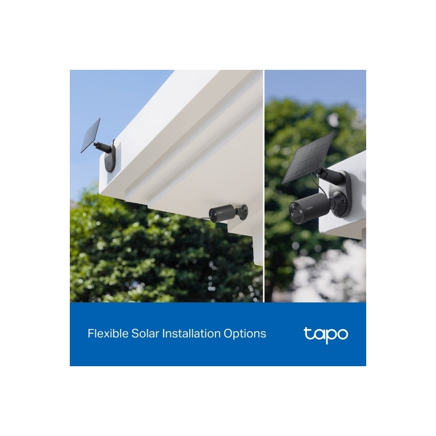 TP-Link - Utomhus solcellskamera IP65 Wi-Fi
