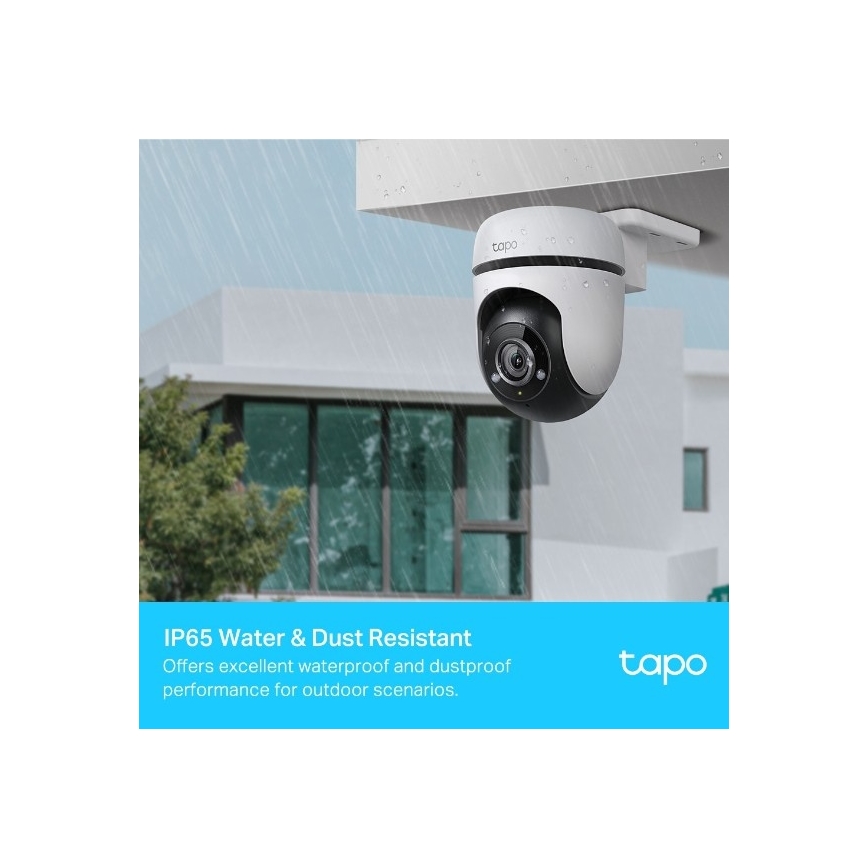 TP-Link - Utomhuskamera med sensor IP65 Wi-Fi