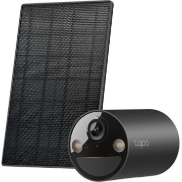 TP-Link - Utomhussolcellskamera med sensor IP65 Wi-Fi