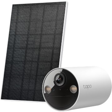 TP-Link - Utomhussolcellskamera med sensor, IP65, Wi‑Fi