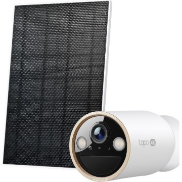 TP-Link - Utomhussolcellskamera med sensor IP66 Wi-Fi