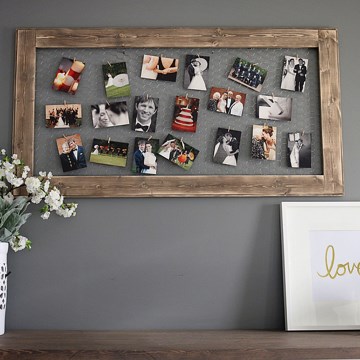 Trä ram för foton 100x60 cm trä