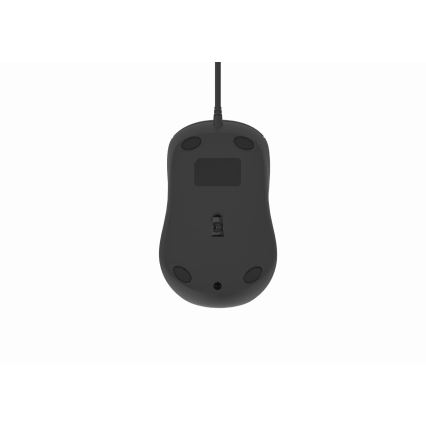 Trådbunden mus 1200 DPI USB-C svart