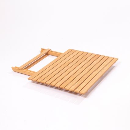 Trädgårdsbord 80x60 cm bok