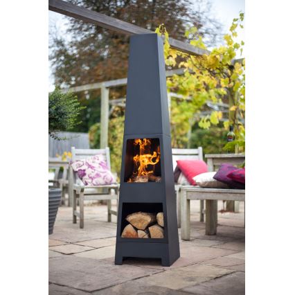 Trädgårdskamin MALMO 150 cm