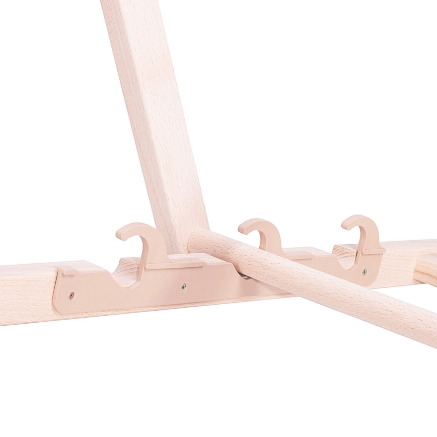 Trädgårdssolstol gul/bok