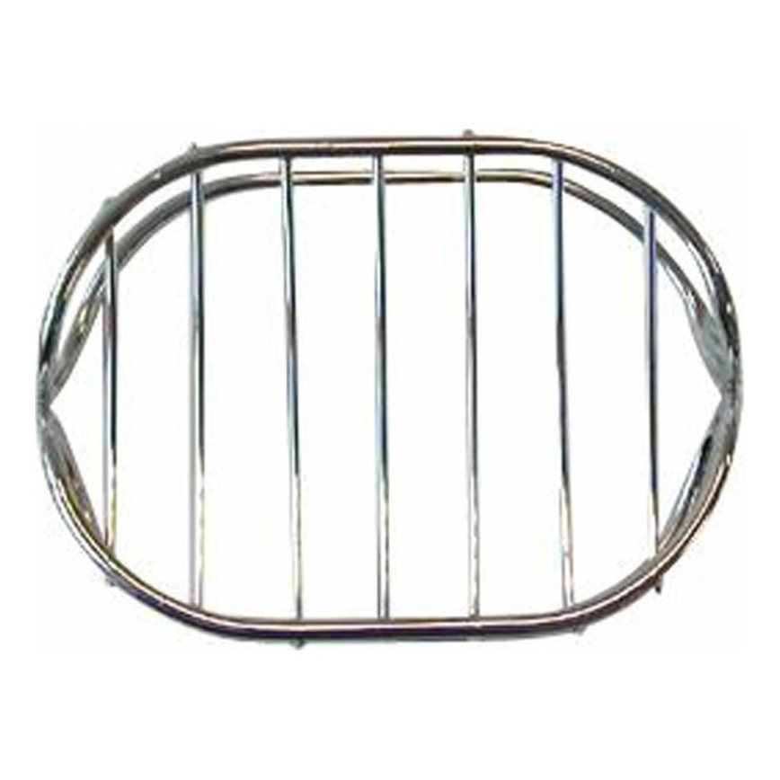 Trådkorg för tvål 8,4x10,7 cm blank krom