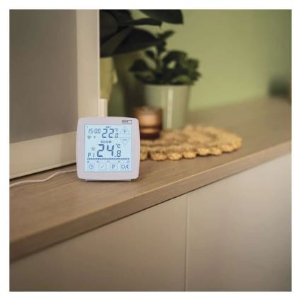 Trådlös digital termostat GoSmart 230V/16A Wi-Fi