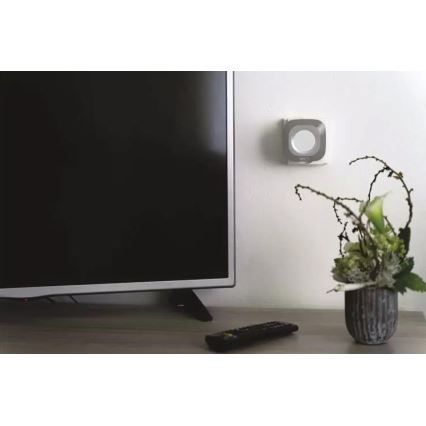 Trådlös dörrklocka för vägguttag 230V + 1xCR2032 IP44 grå