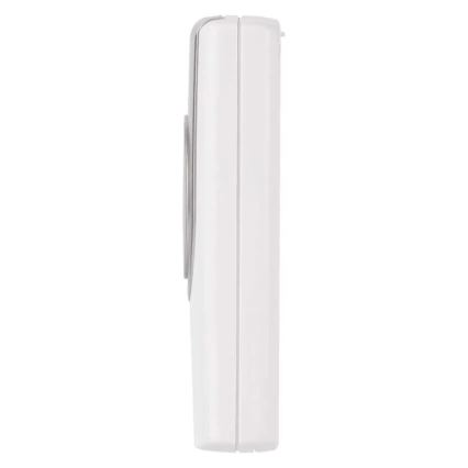 Trådlös dörrklocka 3xAA/1xCR2032 IP44 vit/silver