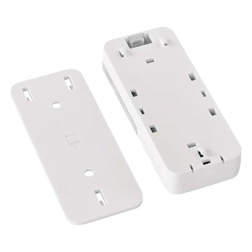 Trådlös dörrklocka för eluttag GoSmart 230V + 1xCR2032 vit Wi‑Fi