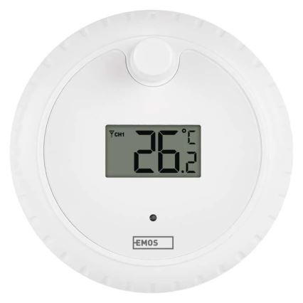 Trådlös flytande pooltermometer, 2x AA-batterier