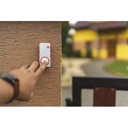 trådlös ringklocka för vägguttag 230V IP44