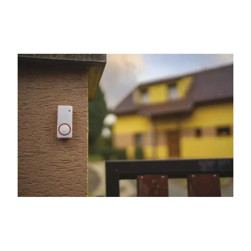 trådlös ringklocka för vägguttag 230V IP44
