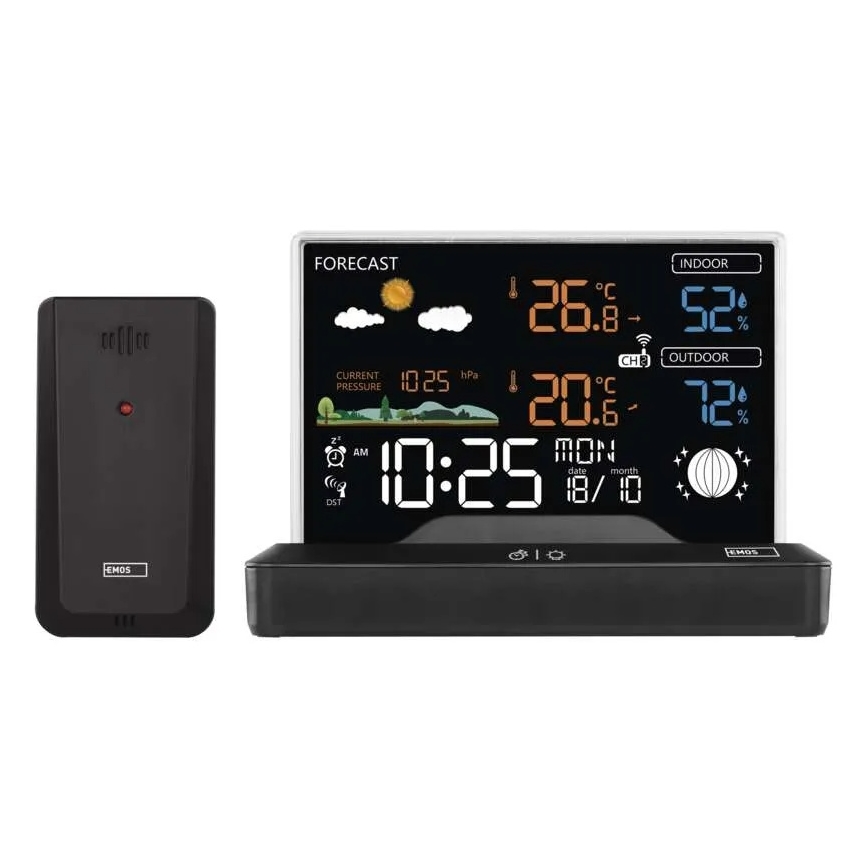 Trådlös väderstation 5V/2xAAA + 2xAAA