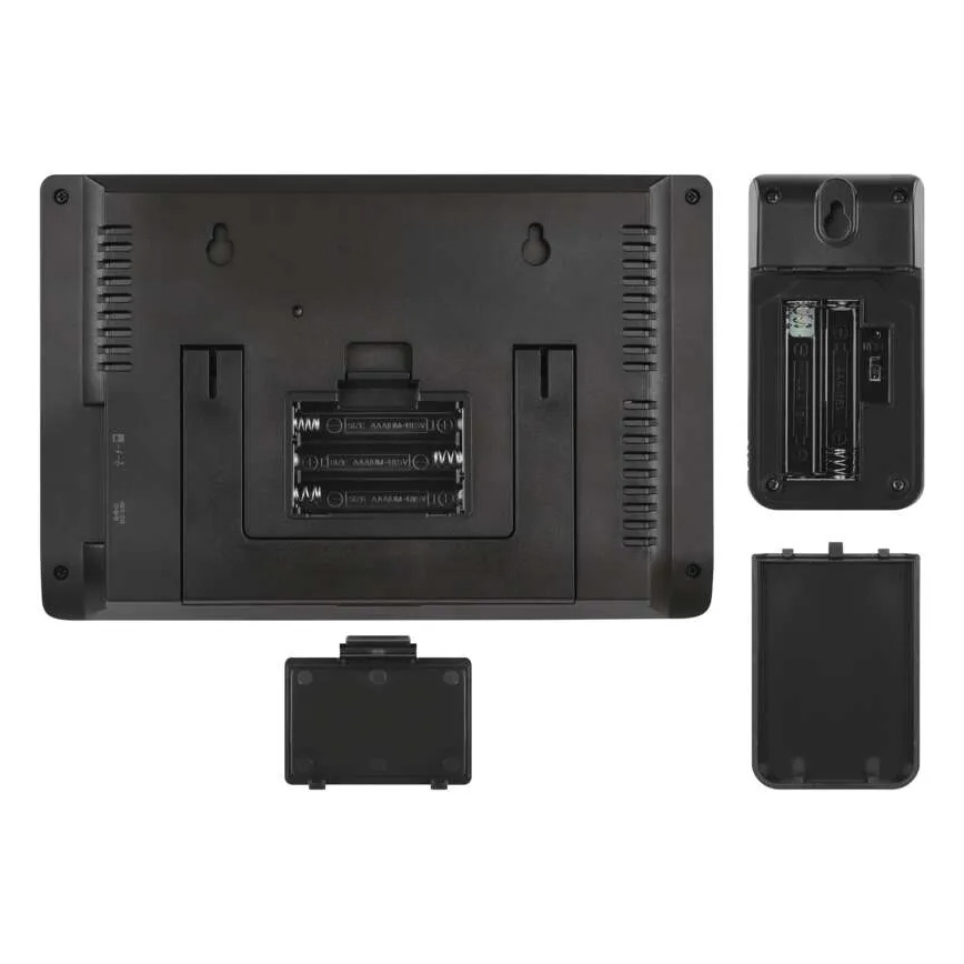 Trådlös väderstation 5V/3xAAA + 2xAAA