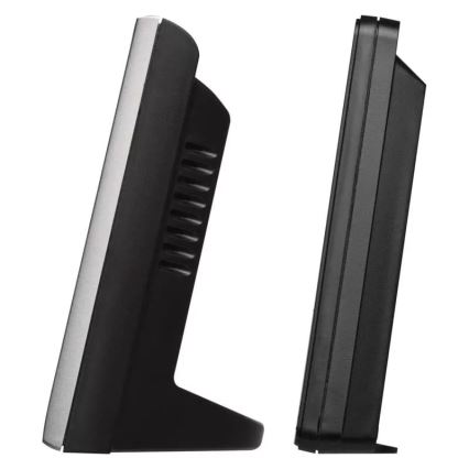 Trådlös väderstation med väckarklocka 3xAAA + 2xAAA svart