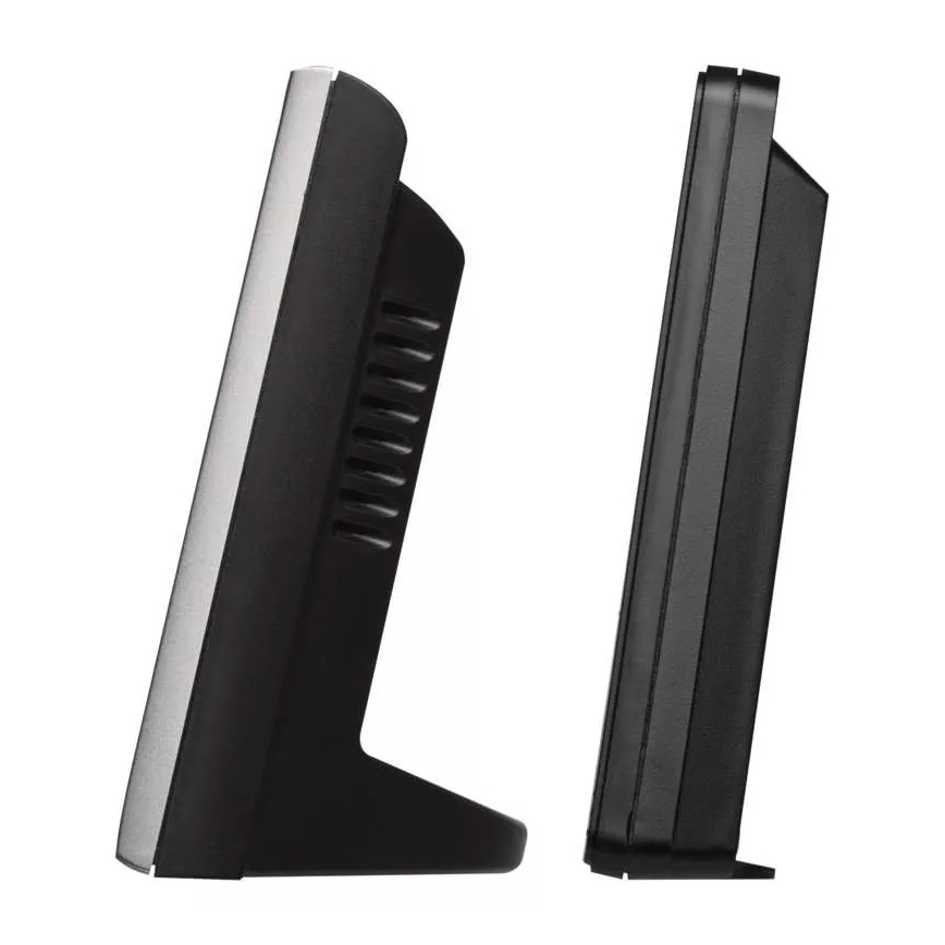 Trådlös väderstation med väckarklocka 3xAAA + 2xAAA svart