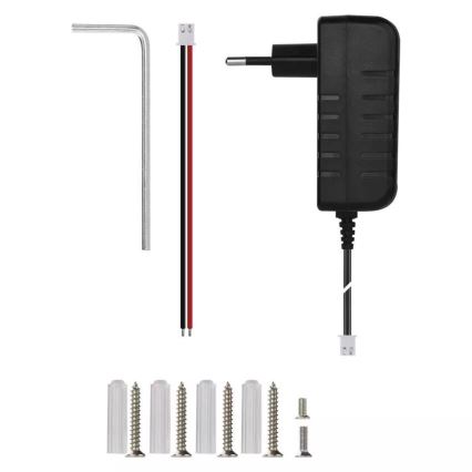 Trådlös videodörrklocka med rörelsesensor GoSmart 12V/3xAA IP44 Wi-Fi Tuya