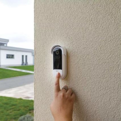 Trådlös videodörrklocka med rörelsesensor GoSmart 5V 3xAA IP65 Wi-Fi Tuya