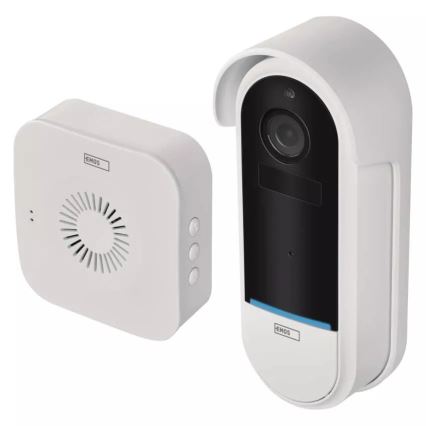 Trådlös videodörrklocka med rörelsesensor GoSmart 5V 3xAA IP65 Wi-Fi Tuya