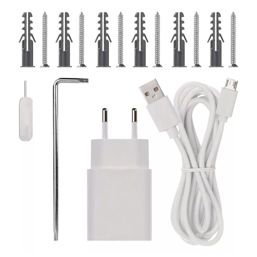 Trådlös videodörrklocka med rörelsesensor GoSmart 5V 3xAA IP65 Wi-Fi Tuya