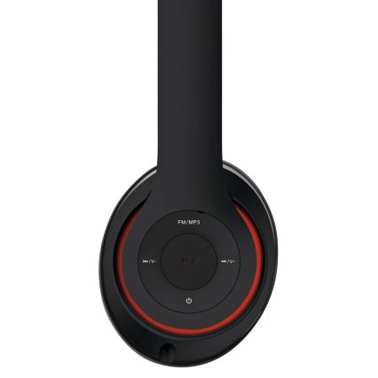 Trådlösa Bluetooth-hörlurar 400 mAh svart