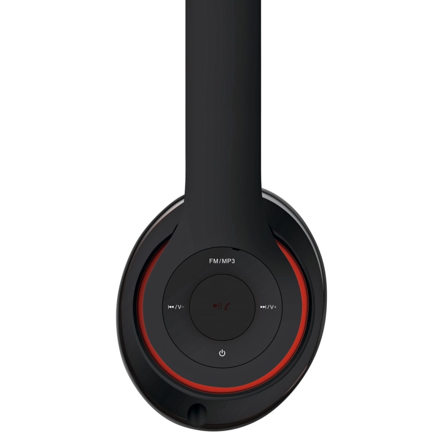 Trådlösa Bluetooth-hörlurar 400 mAh svart