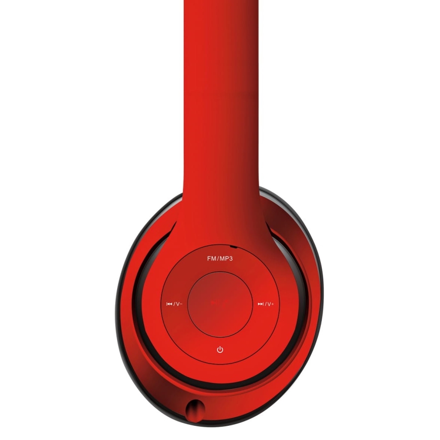 Trådlösa hörlurar 400 mAh röd