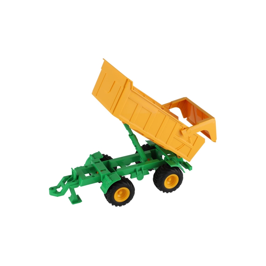 Traktor Zetor med lastflak, 2x AA + fjärrkontroll