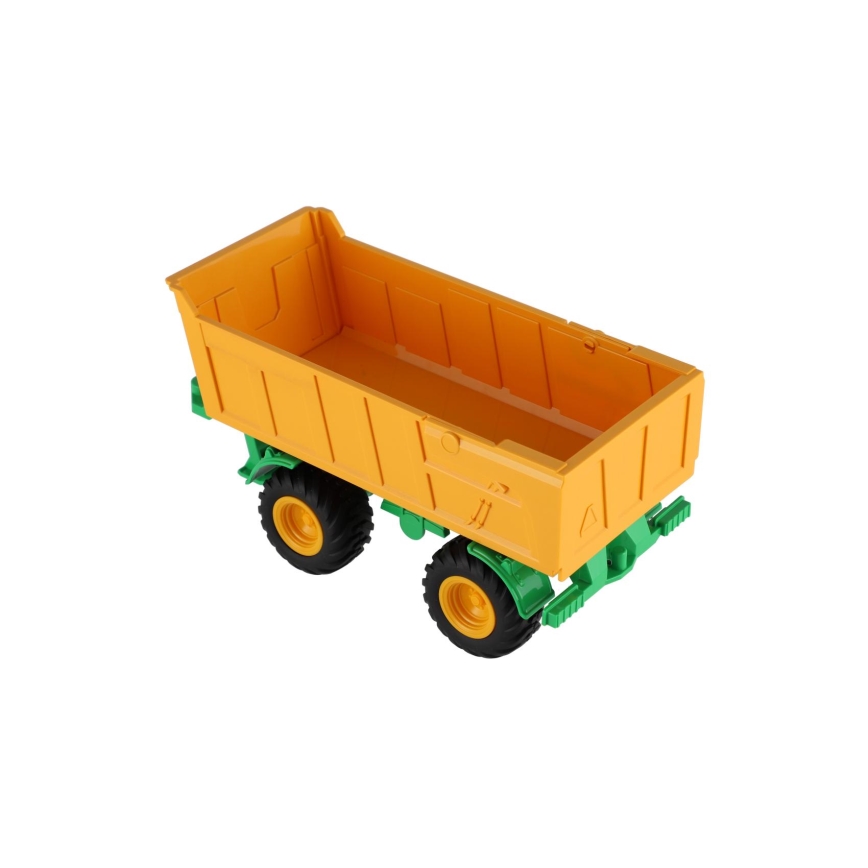 Traktor Zetor med lastflak, 2x AA + fjärrkontroll