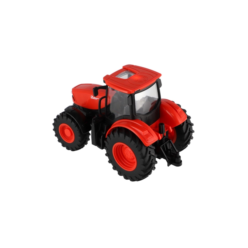 Traktor Zetor med släpvagn 2xAA + fjärrkontroll