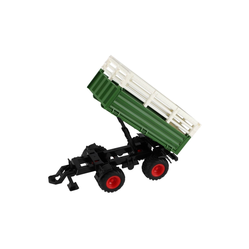 Traktor Zetor med släpvagn 2xAA + fjärrkontroll