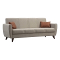 Tresitsig bäddsoffa KORFU beige