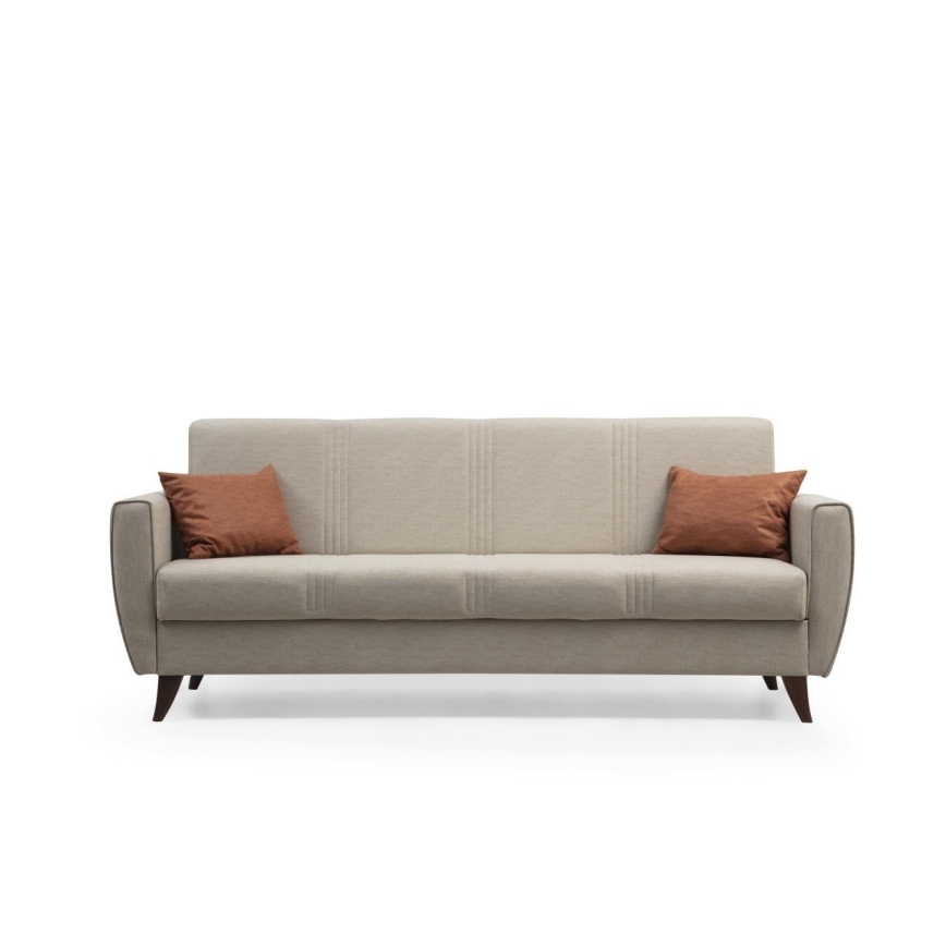 Tresitsig bäddsoffa KORFU beige