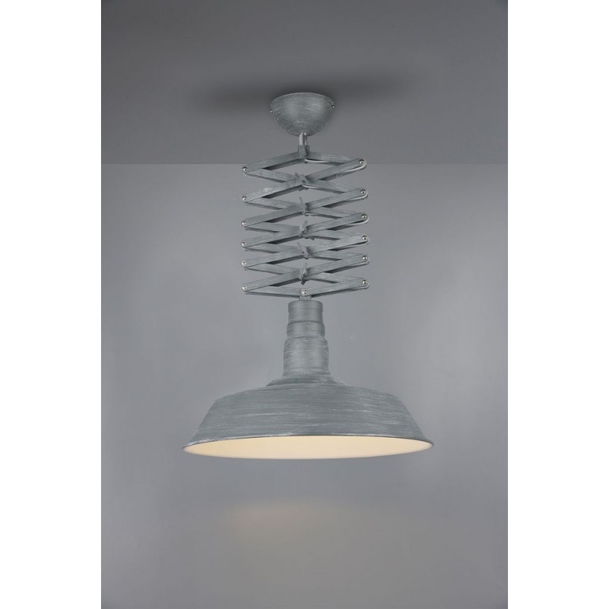 Trio - Höj- och sänkbar ljuskrona DETROIT 1xE27/42W/230V