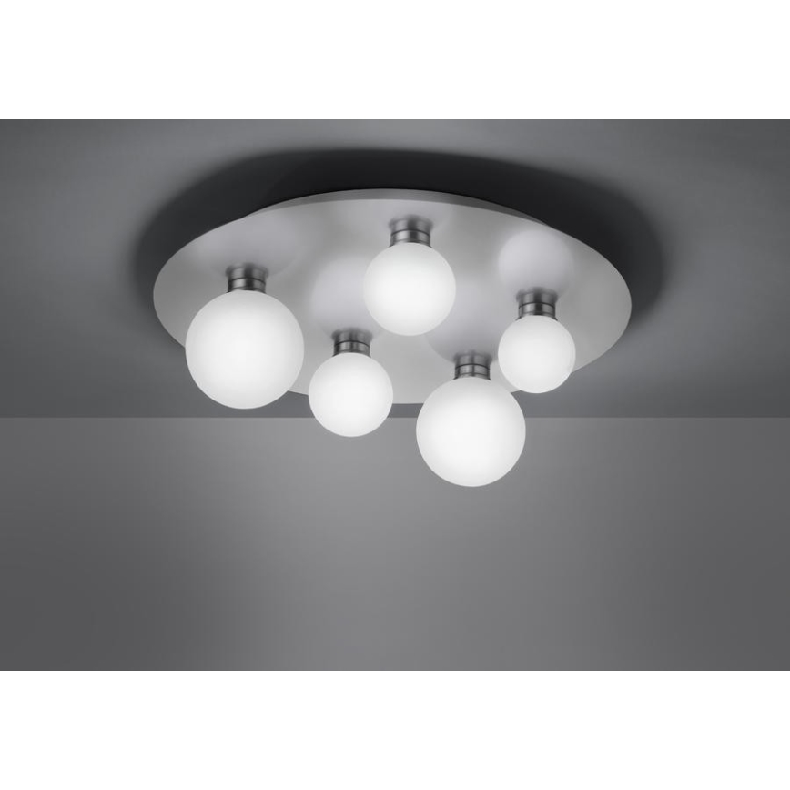 Trio - LED RGB Dimbar taklampa DICAPO 5xLED/3W/230V 3000-5000K + fjärrkontroll