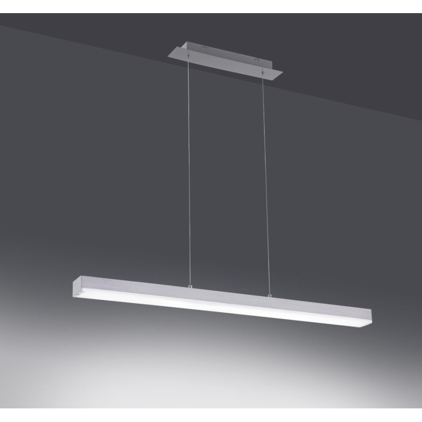 Trio - LED RGB Ljusreglerad ljuskrona på textilsladd LIVARO LED/20W/230V Wi-Fi + fjärrkontroll