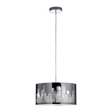 Trio - Ljuskrona med upphängningsrem CAPITAL 2xE14/40W/230V