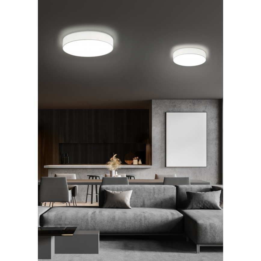 Trio - LUGANO LED dimbar taklampa LED/22W/230V 3000K Ø 40 cm vit