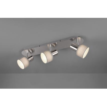 Trio - Spotlight WAILER 3xGU10/5W/230V matt krom