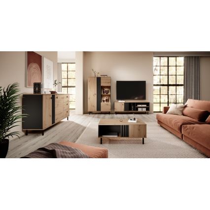 TV-bänk BADIA ek/antracit