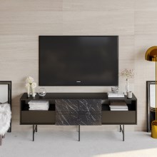 TV-bänk DERIN 65x180 cm svart