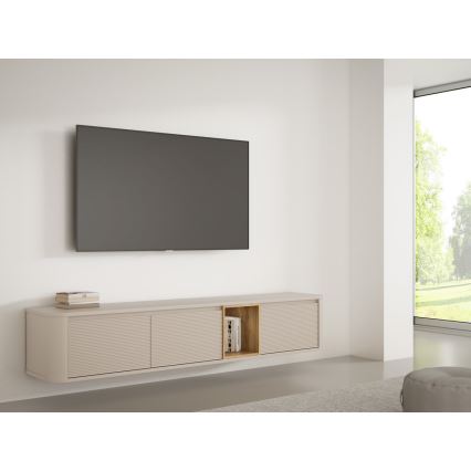 TV-bänk INAR beige/brun