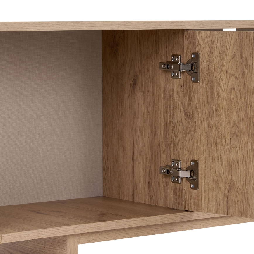 TV-bänk KABIN 180x34 cm ek