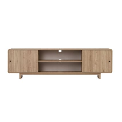 TV-bänk KABIN 180x34 cm ek